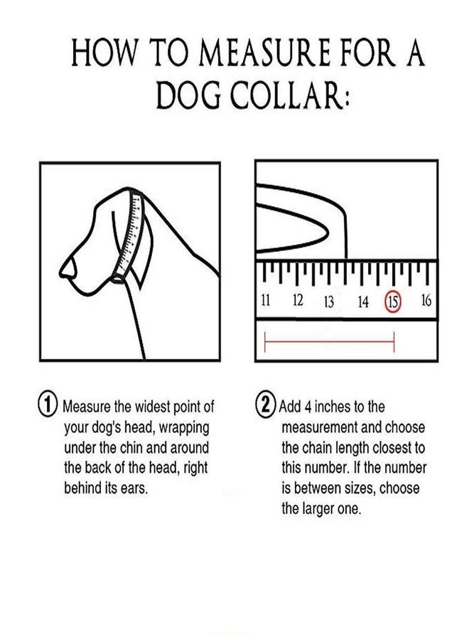 Smart Pups Brass Heavy Duty Diamond Cut Gold Dog Choke Chain Training Collar Length No-10, 2Ft/24Inch 1 - Image 4